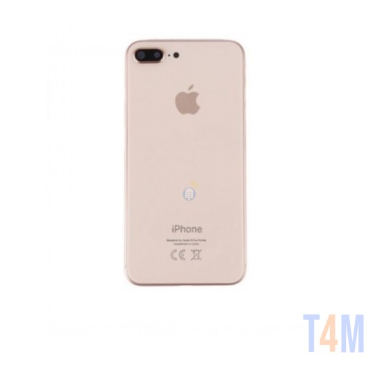 TAMPA TRASEIRA COMPLETE COM FRAME APPLE IPHONE 8 PLUS (5.5") DOURADO